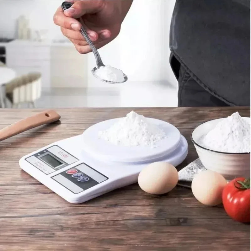 Balança Digital High Precision Swing, 10kg Mini Digital Scale Needs Kitchen Needs Up To 10kg Ideal For Home Food