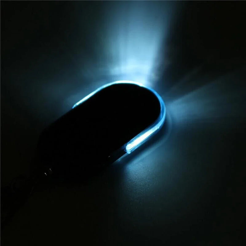 Anti-Lost Alarm Key Finder Locator Keychain Whistle Sound With LED Light Mini Anti Lost Key Finder