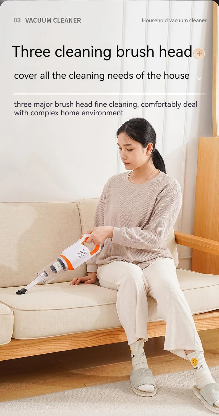 Aspirador XIAOMI 8500PA Vacuum Cleaner Handheld Portable Wireless Dust Collector Super Strong Suction Recharge Vacuum Cleaners For Home