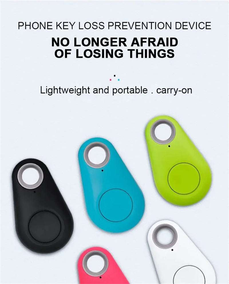 Anti-Lost GPS Tracker Mini Fashion Smart Pets Anti Lost Alarm Wireless Child Bag Key Finder Locator Reminder Selfie Shutter Control