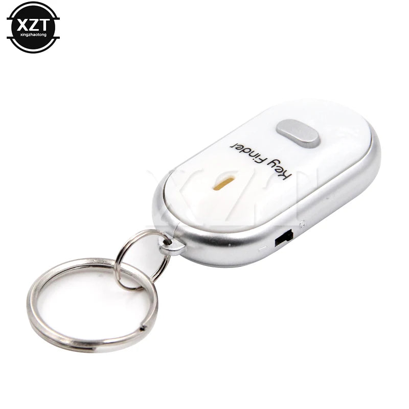 Anti-Lost Alarm Key Finder Locator Keychain Whistle Sound With LED Light Mini Anti Lost Key Finder