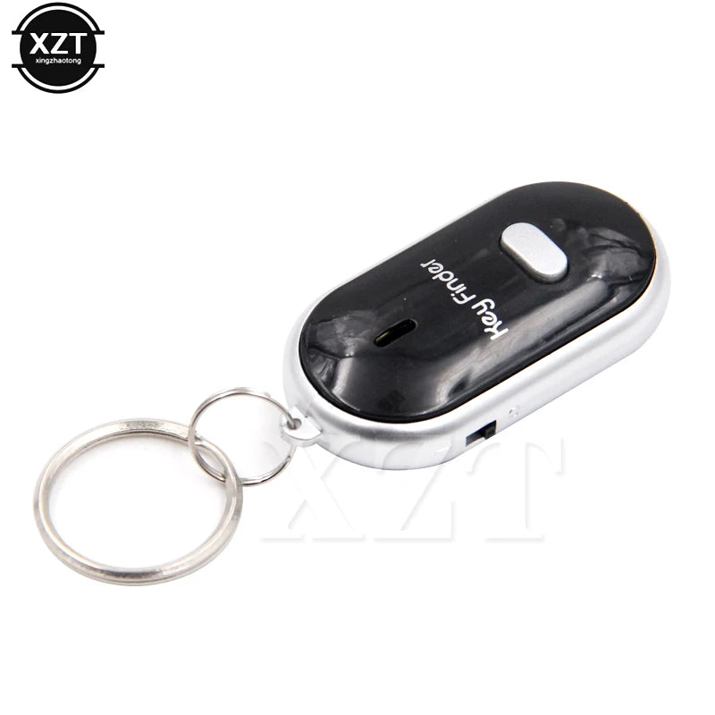 Anti-Lost Alarm Key Finder Locator Keychain Whistle Sound With LED Light Mini Anti Lost Key Finder