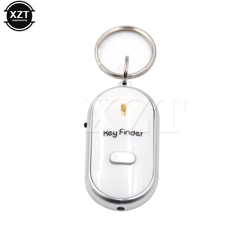 Anti-Lost Alarm Key Finder Locator Keychain Whistle Sound With LED Light Mini Anti Lost Key Finder