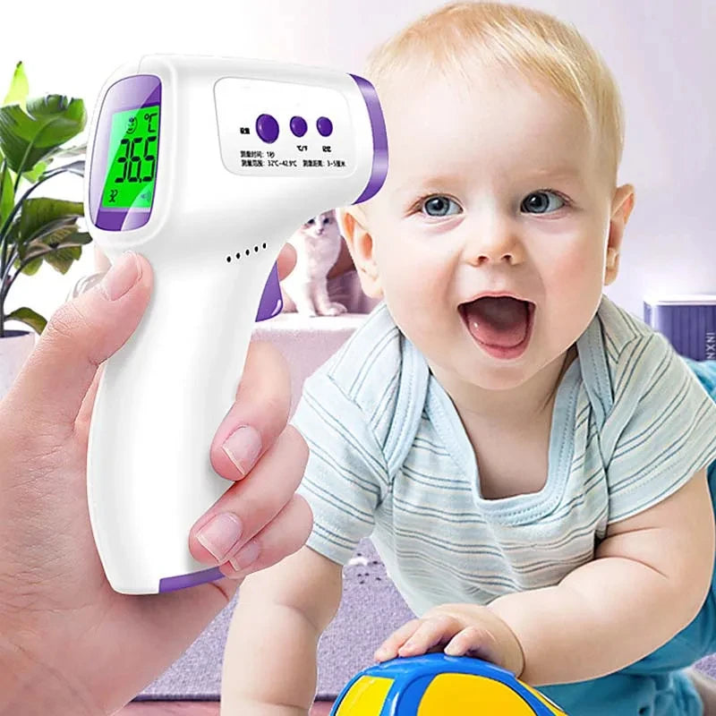 Blood Pressure Digital Arm Blood Pressure Meter Tensiometers Cuff Digital Fever Thermometer Medical Infrared Thermometer Finger Oximeter Suit