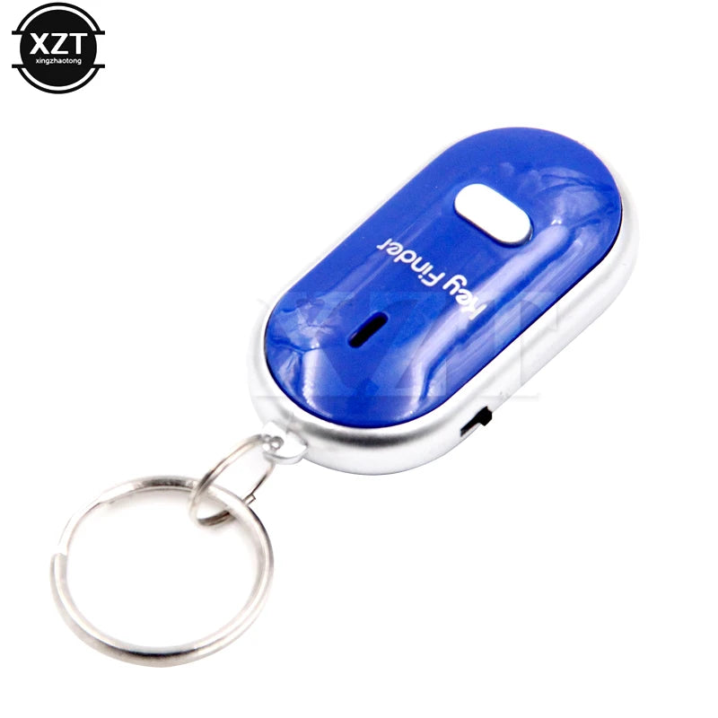 Anti-Lost Alarm Key Finder Locator Keychain Whistle Sound With LED Light Mini Anti Lost Key Finder