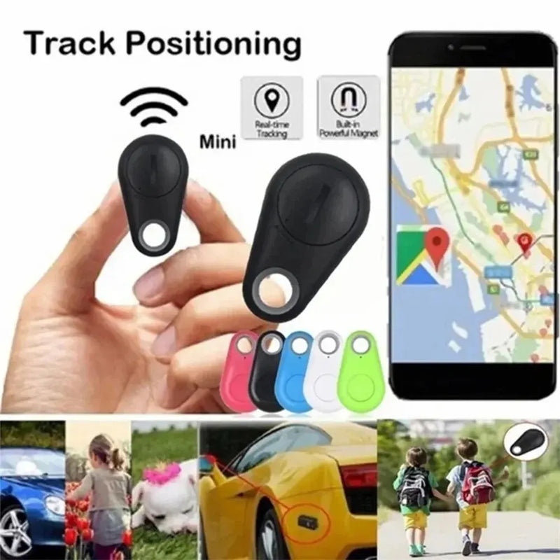 Anti-Lost GPS Tracker Mini Fashion Smart Pets Anti Lost Alarm Wireless Child Bag Key Finder Locator Reminder Selfie Shutter Control