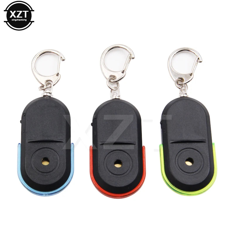 Anti-lost Alarm Wallet Mobile Phone Key Finder Locator Key Chain Whistle LED Mini Anti-loss Key Finder Sensor