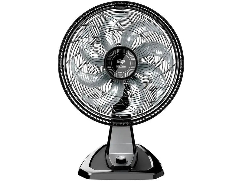 Ventilador 2 em 1 Wap Flow Turbo 50cm 8 Pás 3 Velocidades Preto e Cinza - 110V