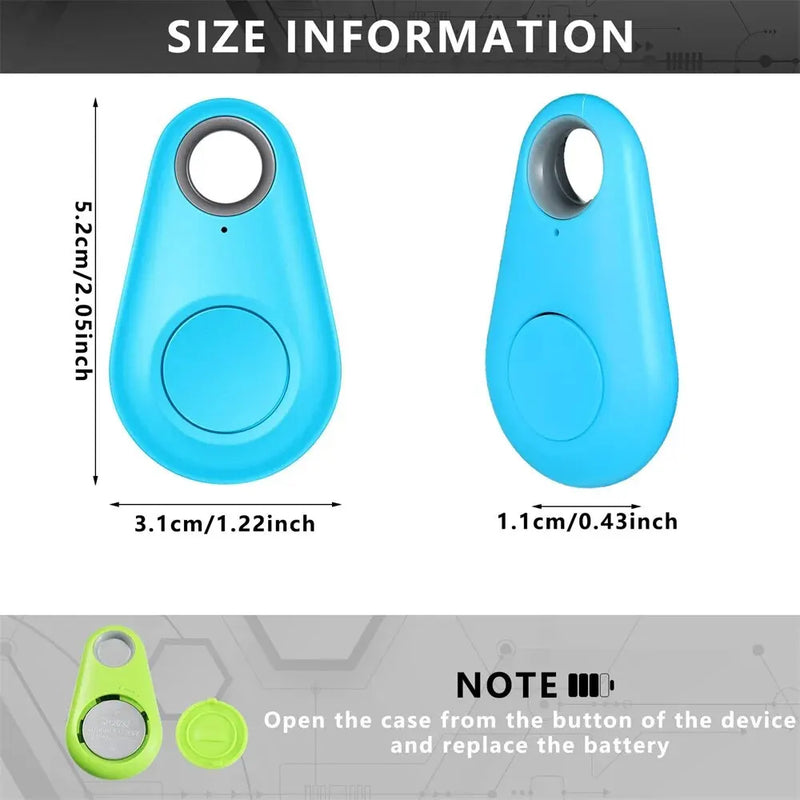 Anti-Lost GPS Tracker Mini Fashion Smart Pets Anti Lost Alarm Wireless Child Bag Key Finder Locator Reminder Selfie Shutter Control